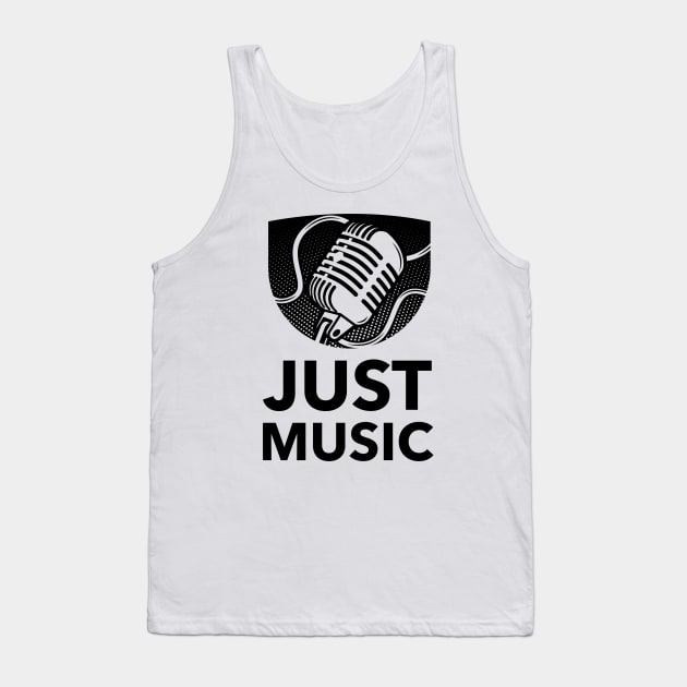 Just Music Tank Top by Jitesh Kundra